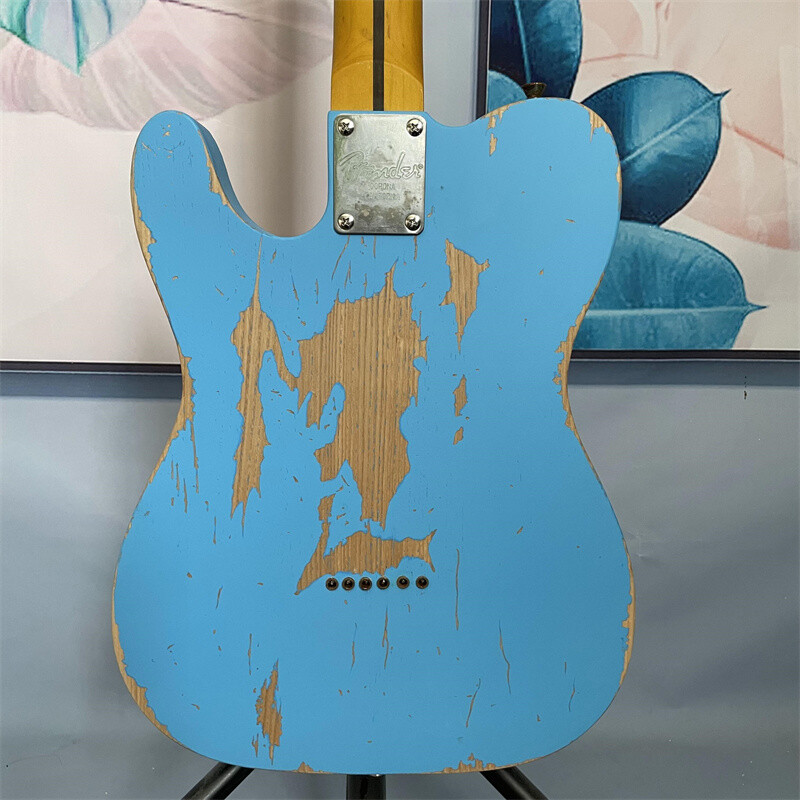 Custom Relic Handmade Lake Placid Blue TL Electric Guitar