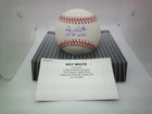2023 Tristar Hidden Treasures Roy White Autographed Baseball