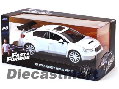 1:24ワイスピ MR.LITTLE NOBODY&#39;S SUBARU WRX S Fast And Furious Mr. Little Nobody's Subaru WRX STI Jada