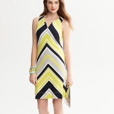 banana republic chevron dress