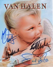 Van Halen Band Eddie Van Halen Signed 8x10 Autographed Photo reprint