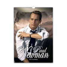 Paul Newman personalised | 2027/8  Calendar| Choose start month