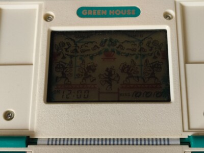 その他 Nintendo Game & Watch GREEN HOUSE Used Nintendo Game & Watch GREEN HOUSE Multi Screen concole