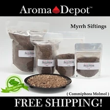 Myrrh SIFTINGS Gum Tears Gum Sap Rock Incense ORGANIC 1 oz 4 oz 8 oz 1 lb 