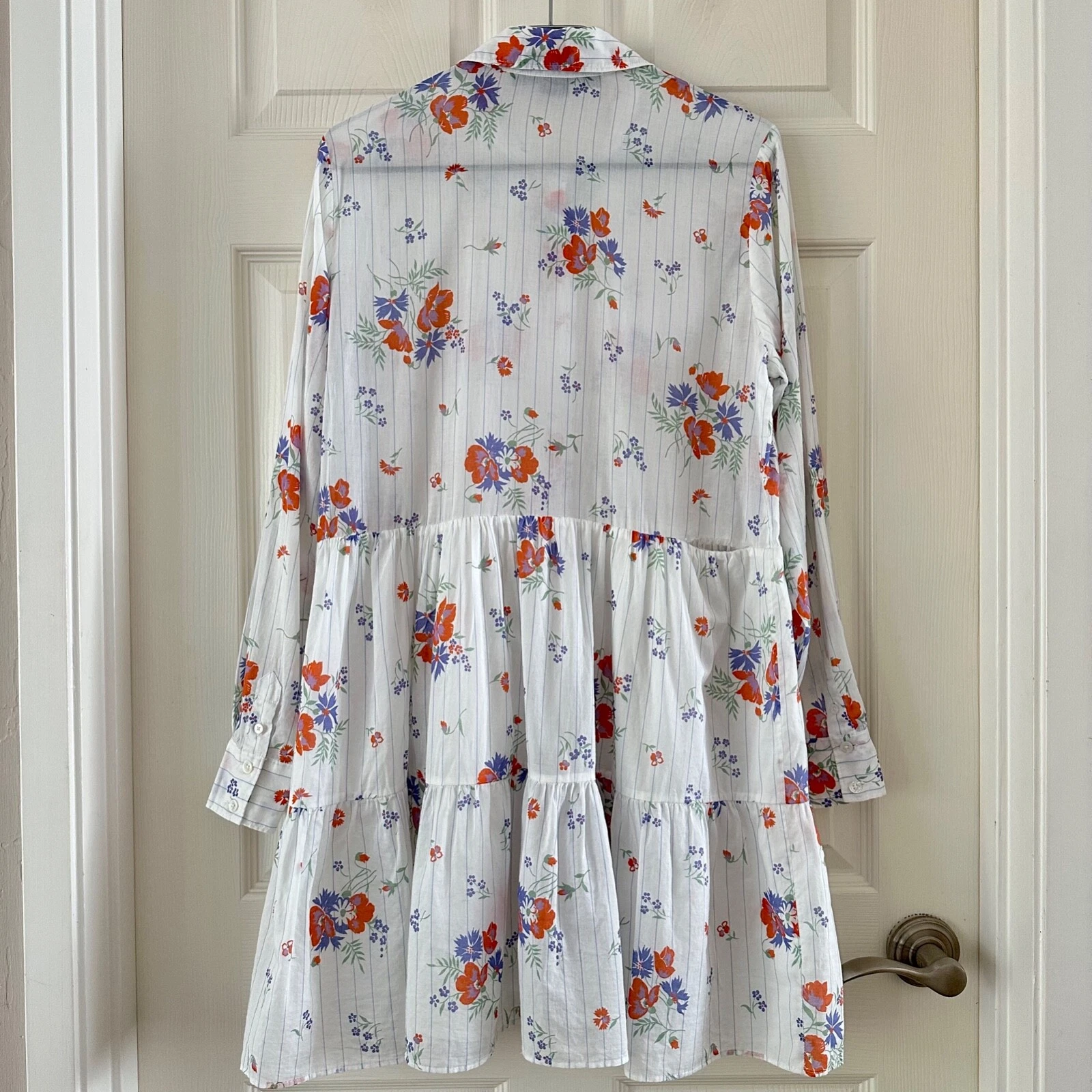 OFF WHITE Camicia Veronica Barba Jemila Off White Floreale Donna Taglia Media *DIFETTO*