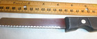 Lot of 6 Kitchen Knives Farberware & Unbranded Wood Stainless Brown Black — photo 10