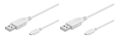 2x Micro USB Ladekabel Ladegerät Datenkabel f Samsung Galaxy S5 S6 S7 Edge Mini 