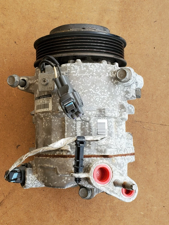 Compresor de aire acondicionado 15-17 Chrysler 200/Jeep Cherokee 2,4 L 7SBH17C OEM Foto 3 de 4