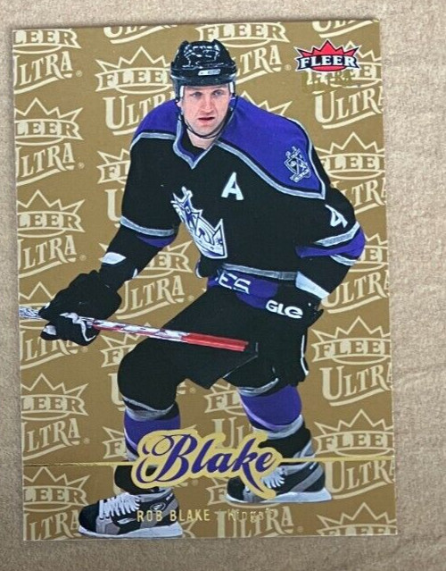 Rob Blake #108 2007-08 Fleer Ultra Gold Medallion - Los Angeles Kings