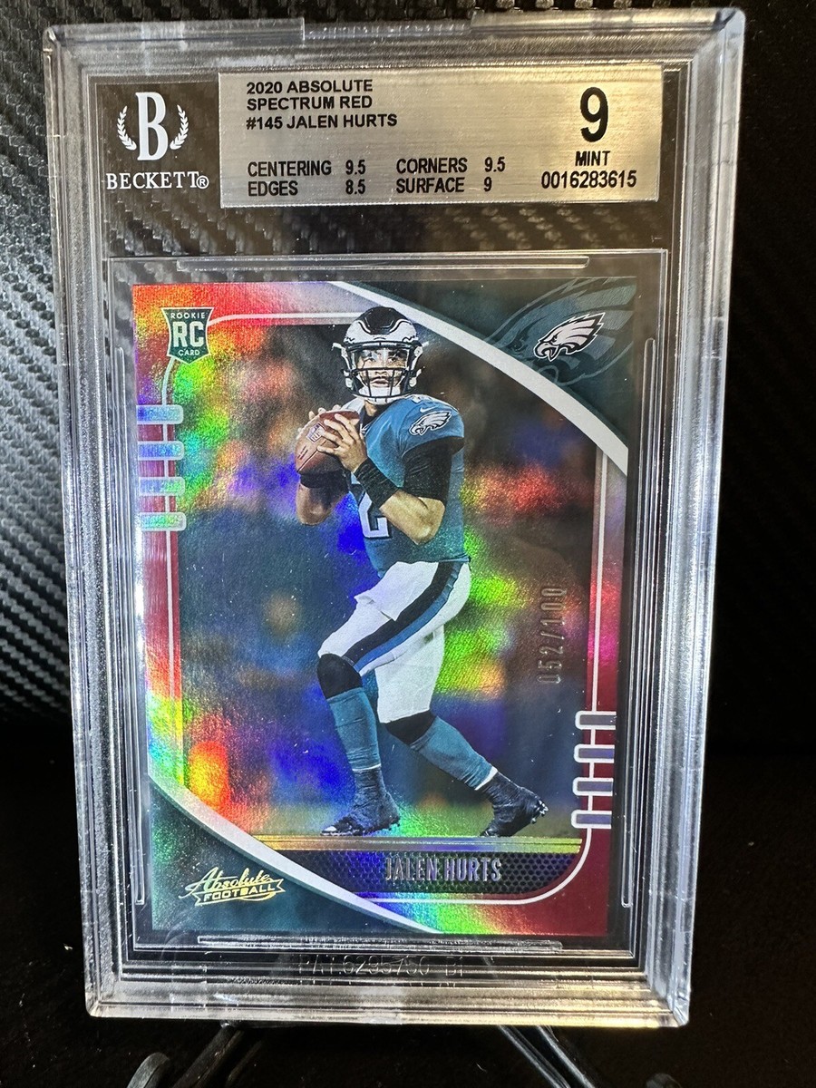 2020 Panini Absolute - Rookie Spectrum Red #145 Jalen Hurts /100