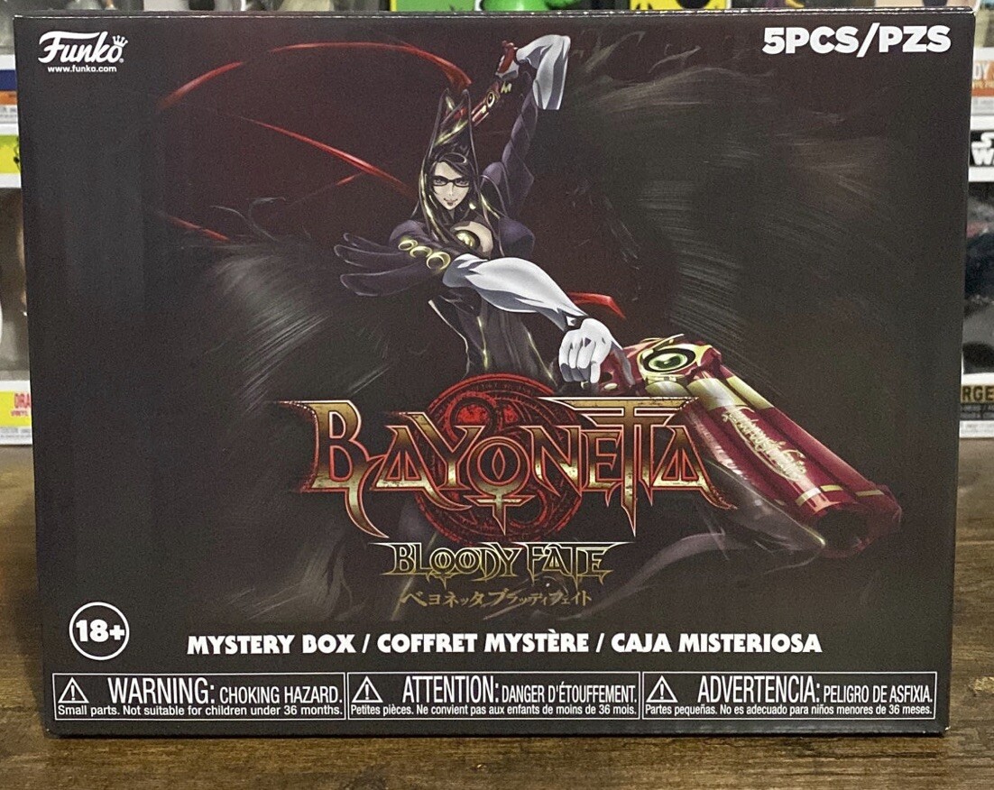 Funko Pop Bayonetta Bloody Fate Collectors Box GameStop Exclusive