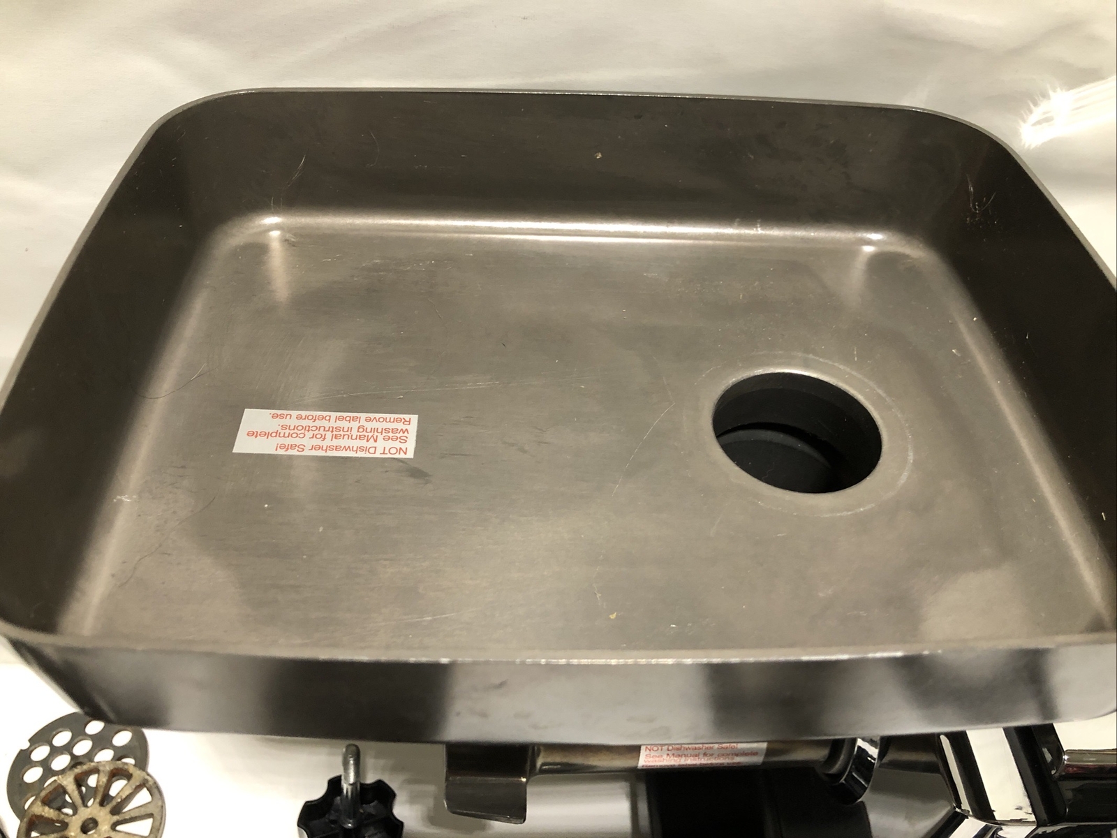 STX Turboforce II Series 4000 w/Foot Pedal Electric Meat Grinder