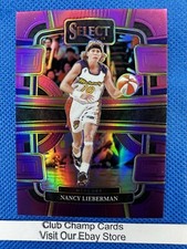 2024 #96 Nancy Lieberman Panini WNBA Select Concourse Pink-Purple Ice Prizm83/99