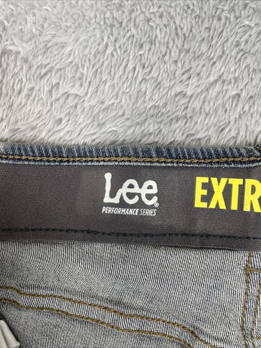 Lee Performance Series Jeans Mens 42x32* Extreme Motion Straight Fit Tapered Leg - Picture 9 of 11