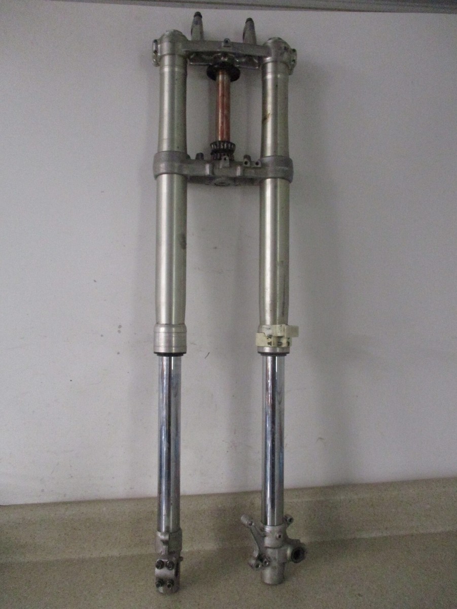 1990 SUZUKI RM 125 FRONT FORKS W/ CLAMPS FORK TUBES, FITS 89-91