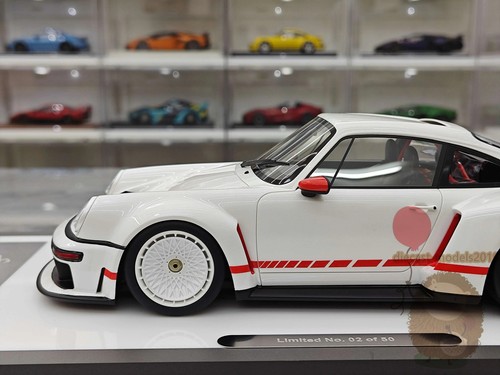 MCM 1:18 Porsche 911 Singer DLS Turbo Resina Diecast Modelo Coche Hobby Adultos Juguetes - Imagen 8 de 26