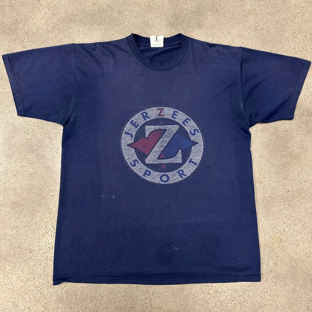 Vintage 90s Jerzees Sport Brand Logo Shirt | eBay
