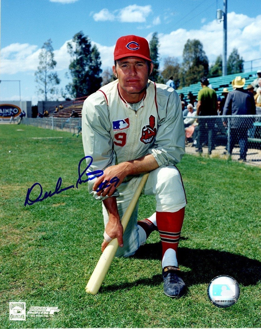 Signed 8x10 DUKE SIMS Cleveland Indians Autographed photo - COA | eBay