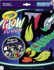 Crayola Glow Fusion Color In The Dark kids Activities