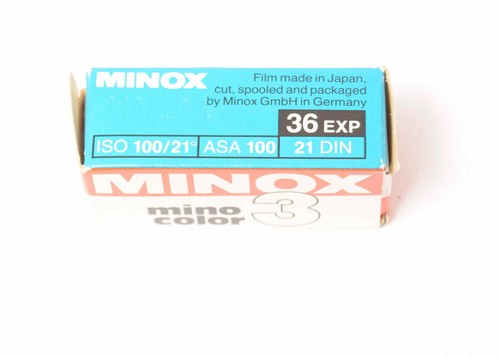 MINOX Film Minocolor 3 ASA 100. 1x36 Aufnahmen. Defekt.Nr.91 - Bild 2 von 2