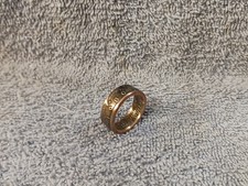 1980 Kennedy Half Dollars size 9 1/2 coin ring handmade mixed metals A