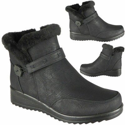 low heel winter boots