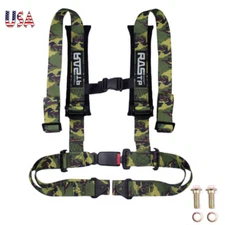 RASTP Universal 4 Point 2” Racing Seat Belt Harness Shoulder Pad Buckle