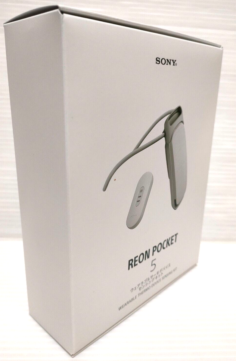 Sony Reon Pocket 5 RNPK-5T Wearable Thermo Device Neckband Tag
