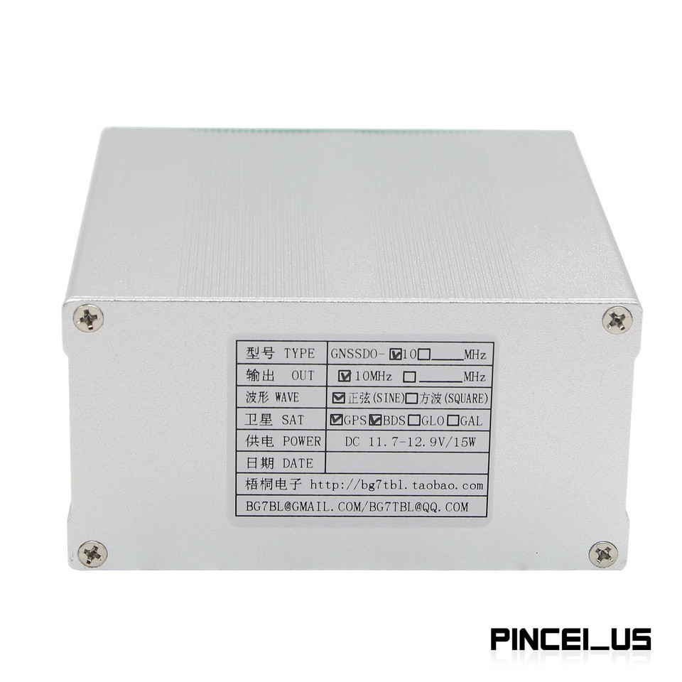 Oscillateur Discipliné GPSDO 10 MHz - Compatible GPS + BDS (Beidou) - Précision Haute Stabilité