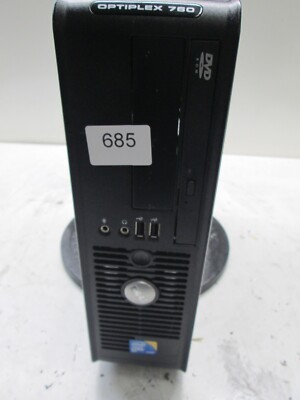 Dell OptiPlex 760 Desktop Computer Intel Core 2 Duo 4GB Ram 500GB HDD Windows XP