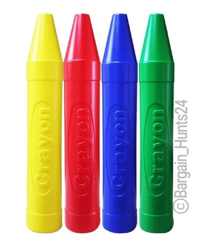 Crayon Shaped Coin Savings Bank 20" Tall - Child Room Party Decoration (Pk of 3) - Picture 10 of 13