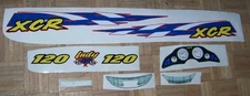 Polaris XC120 120XC XCR120 120 Snowmobile Cowling Hood Decal/Sticker Kit