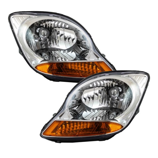 Halogen Scheinwerfer Set Links & Rechts Hauptscheinwerfer H4 FüR Chevrolet Matiz-image