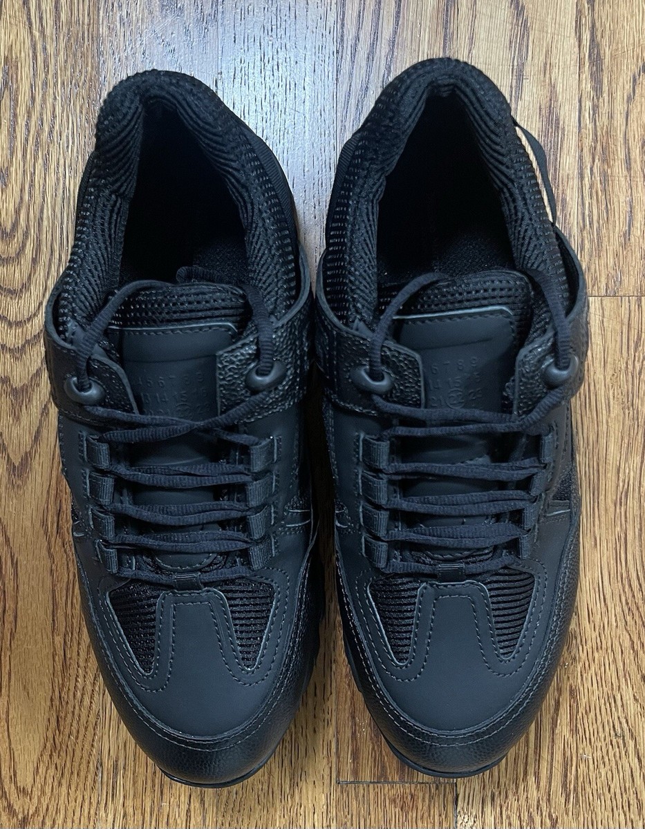 Maison Margiela Security Low Top Sneakers Vibram Black