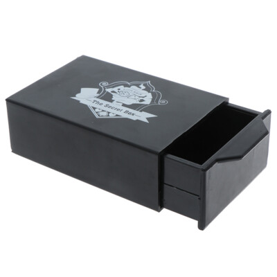 Cool Magic Black Box Vanished Box Puzzle Box Magic Tricks Surprise Box Kids T^^i