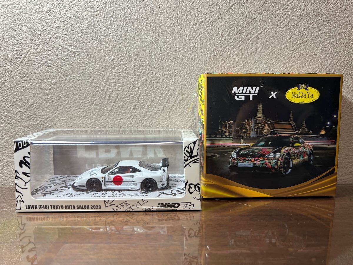 1/64 Inno Model Ferrari Lbwk F40 Tokyo Auto Salon 2023 1/64 Inno Model Ferrari Lbwk F40 Tokyo Auto Salon 2023