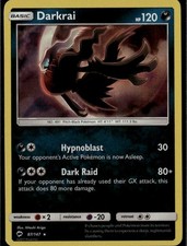 Darkrai Holo Rara SM Ombre Brucianti 87/147 Carta Pokemon Oscurità