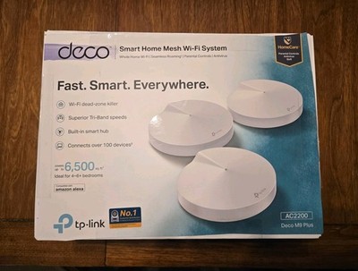 TP-Link Deco M9 Plus AC2200 Tri-Band Mesh WiFi System 3-Pack Tested