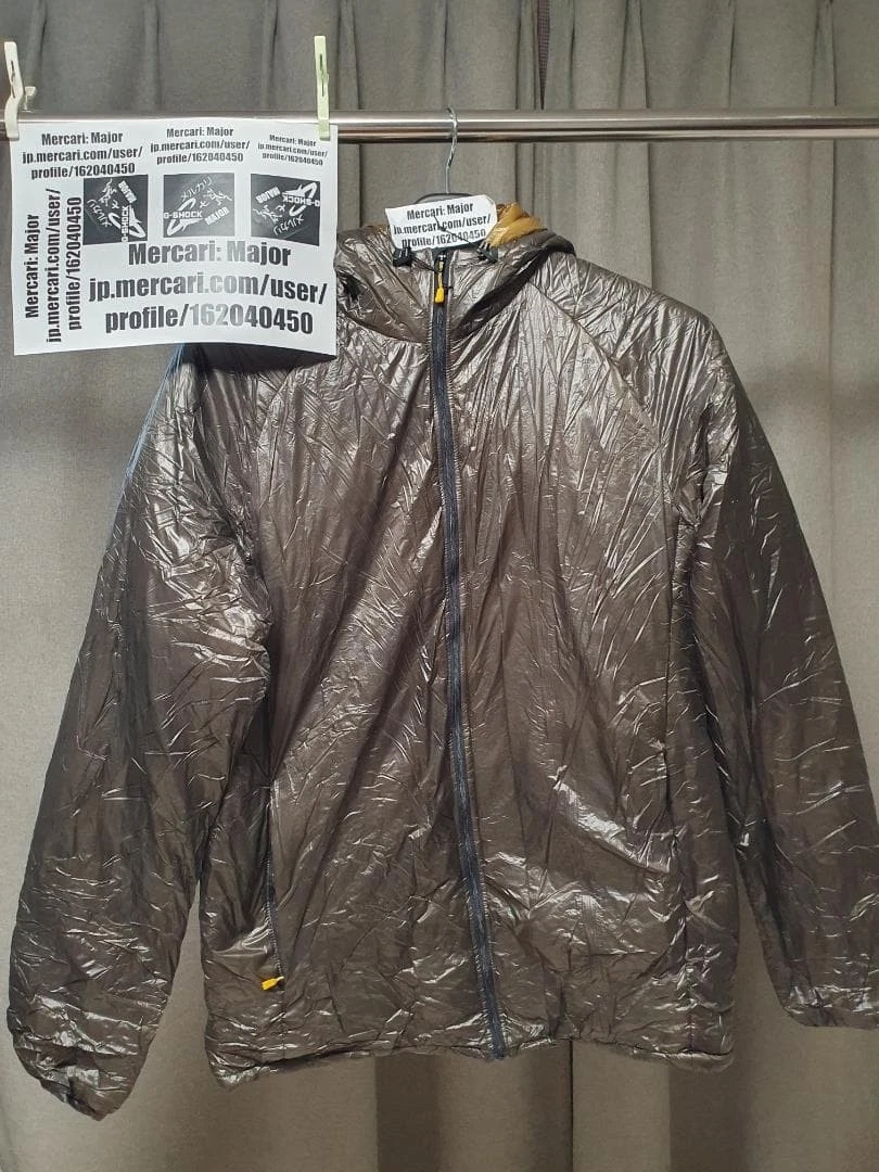 Enlightened Equipment Torrid Jacket Custom Handmade Charcoal 10D Nylon - product detail image 1