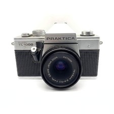 Praktica Super TL 1000 Pentacon Carl Zeiss Tessar 50mm F/2.8 Kit Set Analog