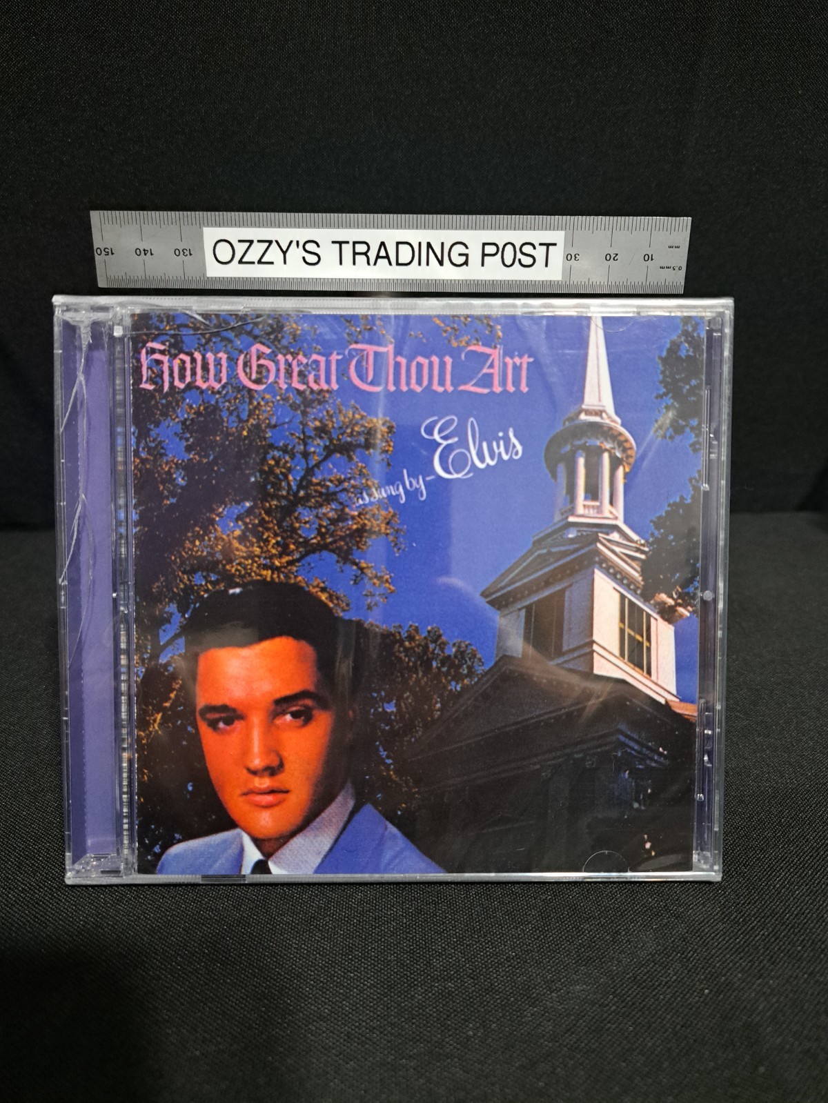 Factory Sealed Elvis Presley's "How Great Thou Art" CD [Damaged Case - see pics]