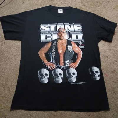 Vintage WWE 2000 Stone Cold Steve Austin AOP T-Shirt Double Sided