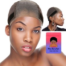 Lace Wig Grip Cap for Women 4x5 Transparent Lace Front Wig Cap with Gripper Head