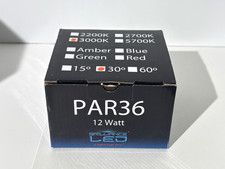 Brilliance LED Par36 12 Watt 3000K 30 deg Landscape Lighting Bulb 35 Halogen 