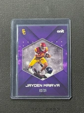Jayden Maiava 2025 Onit Gravity Purple 02/25 USC Trojans SSP