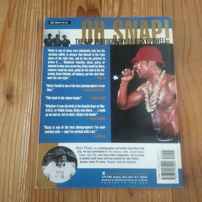 Ricky Powell Oh Snap Photo Book Used