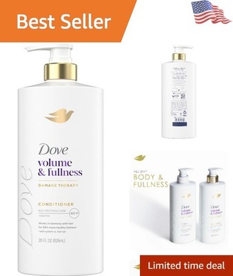 28 Fl Oz Dove Conditioner for Thin Hair - -Protein Care for Volume & Strength