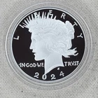 2024-S Peace Silver Dollar Proof US Mint $1 Coin .999 No Box/COA