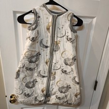 Burts Bees BeeKeeper Organic Cotton Sleep Sack L Wearable Blanket WarmMoon Stars