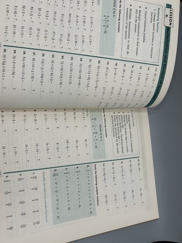 Vtg Progress in Arithmetic Grade 7 Catholic School Book 1957 Paulita Campbell - Picture 4 of 4
